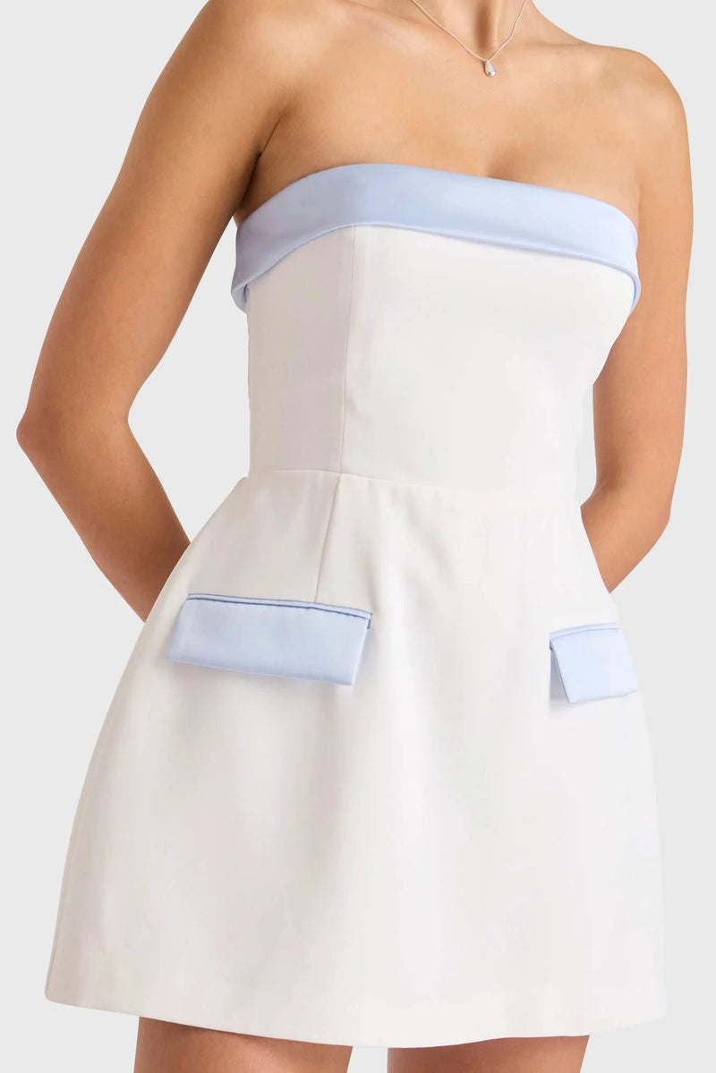 Lucienne Skort Romper-Jumpsuits & Rompers-Uniquities