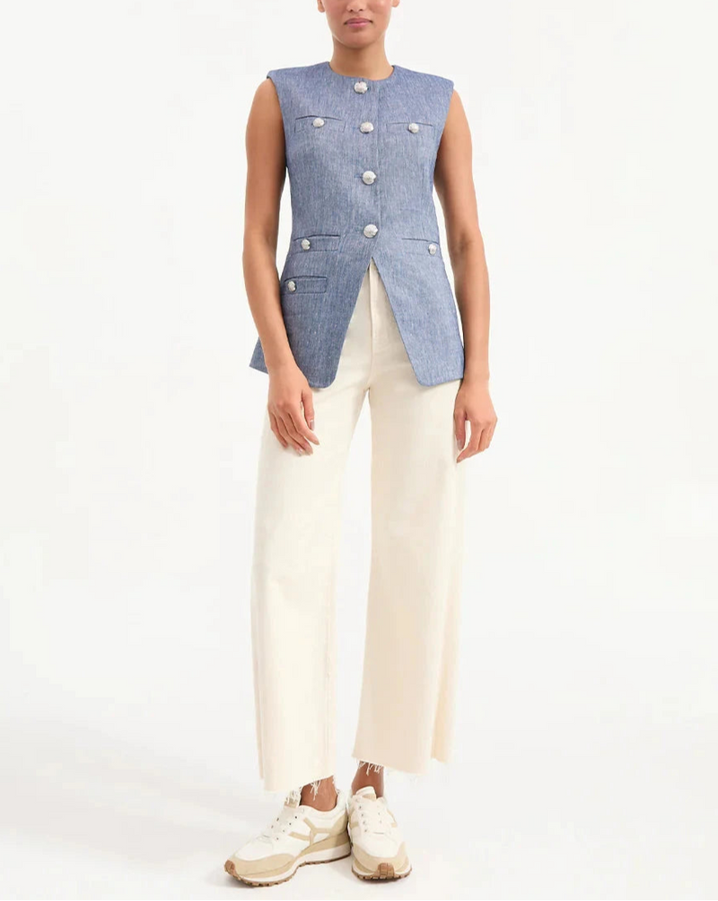 Tamara Vest-Tops/Blouses-Uniquities
