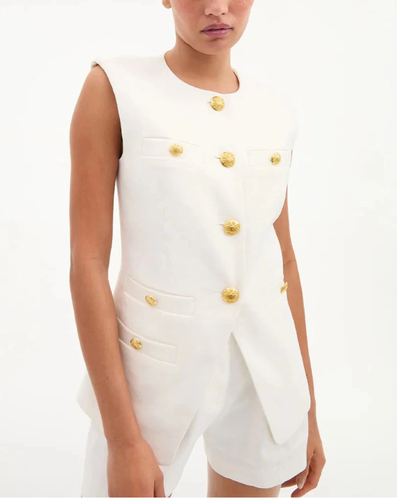 Tamara Vest-Tops/Blouses-Uniquities