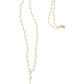 Bone Bead Rosary Necklace-Jewelry-Uniquities