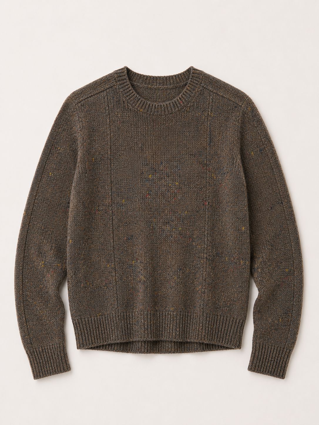 Seamed Crew with Double Neck-Sweaters-Uniquities