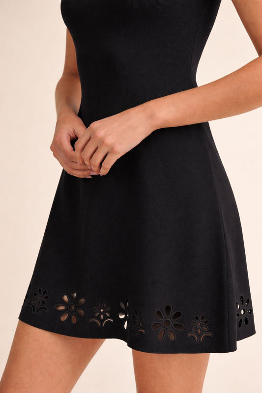 Poppy Embroidered Dress-Dresses-Uniquities