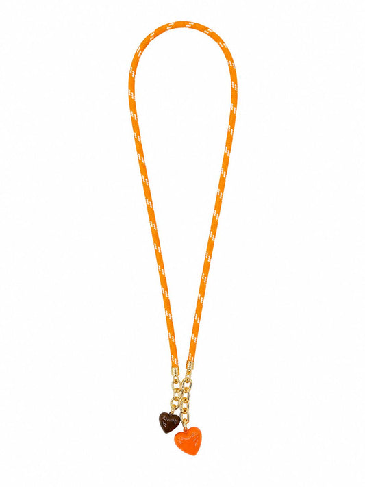 Short Happy Cord Necklace-Jewelry-Uniquities