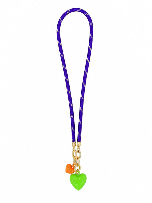 Short Happy Cord Necklace-Jewelry-Uniquities