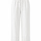 Beach Crop Embroidered Pant-Bottoms-Uniquities