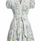 Cora Short Sleeve Tiered Mini Dress-Dresses-Uniquities