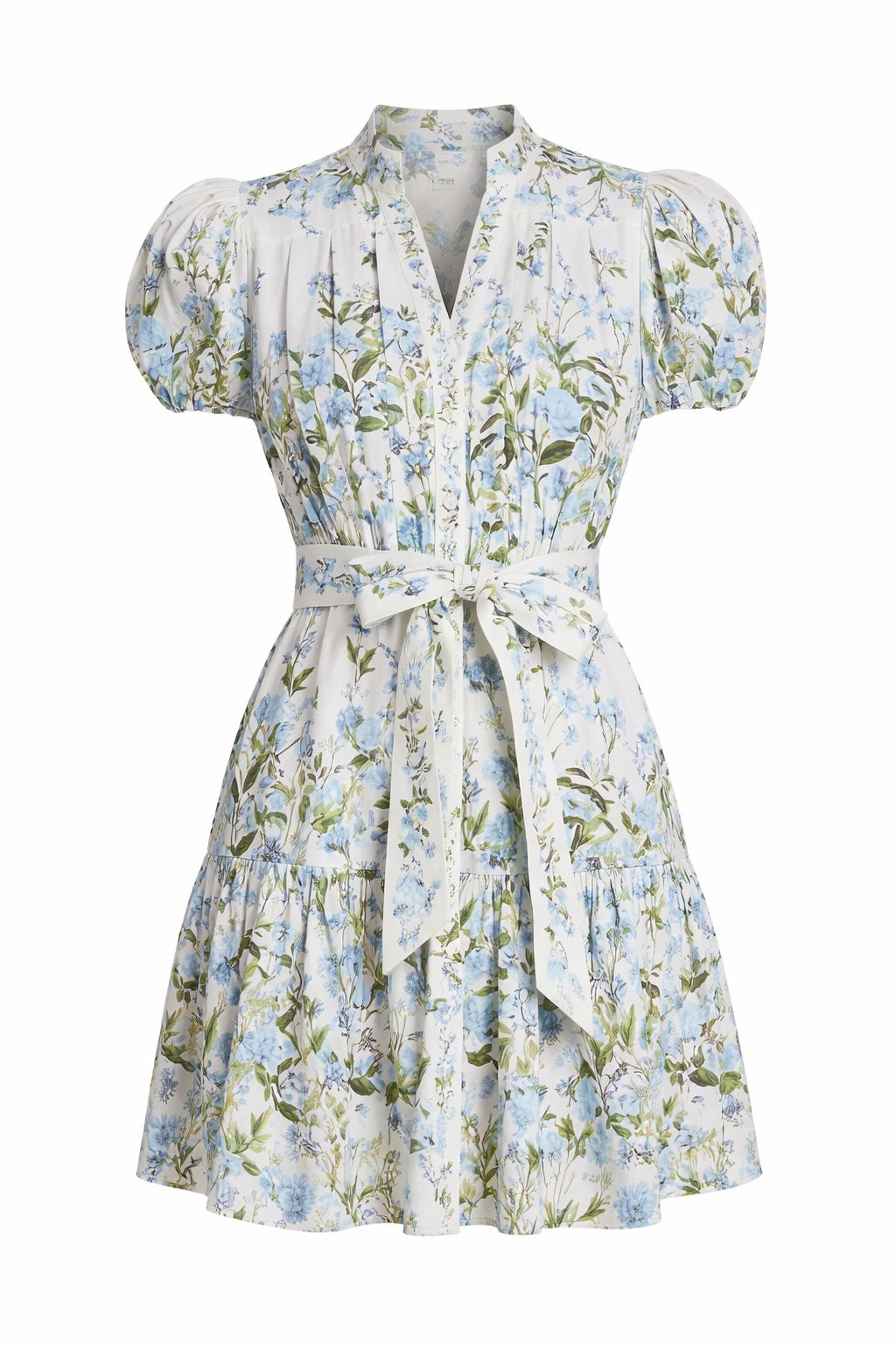 Cora Short Sleeve Tiered Mini Dress-Dresses-Uniquities