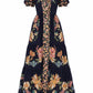 Maira Floral Maxi Dress-Dresses-Uniquities