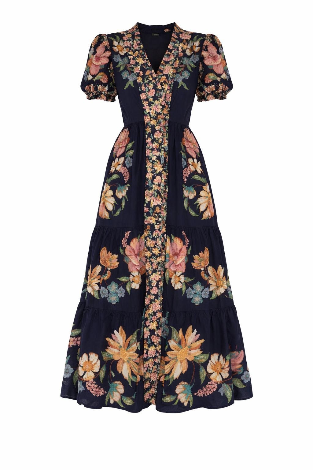 Maira Floral Maxi Dress-Dresses-Uniquities