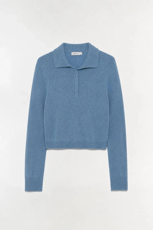 Constance Long Sleeve Polo Tops/Blouses Simkhai 