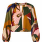 Mystical Paradise Blouse-Tops/Blouses-Uniquities