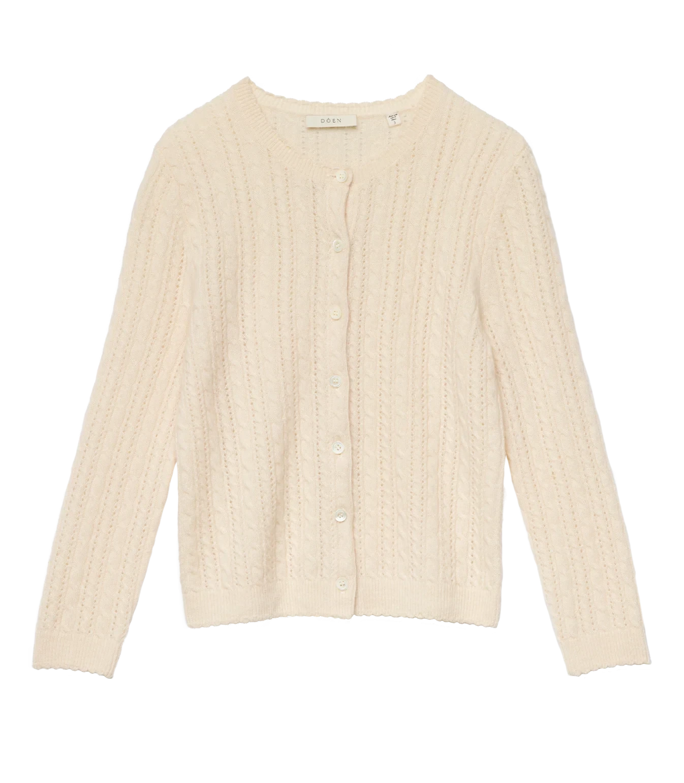 Danae Cashmere Cardigan-Sweaters-Uniquities