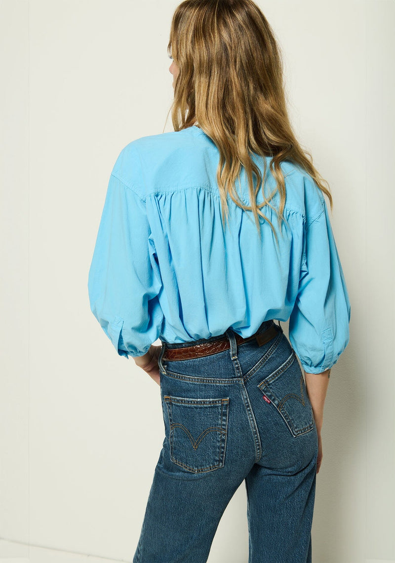 Daphna Poplin Shirt-Tops/Blouses-Uniquities