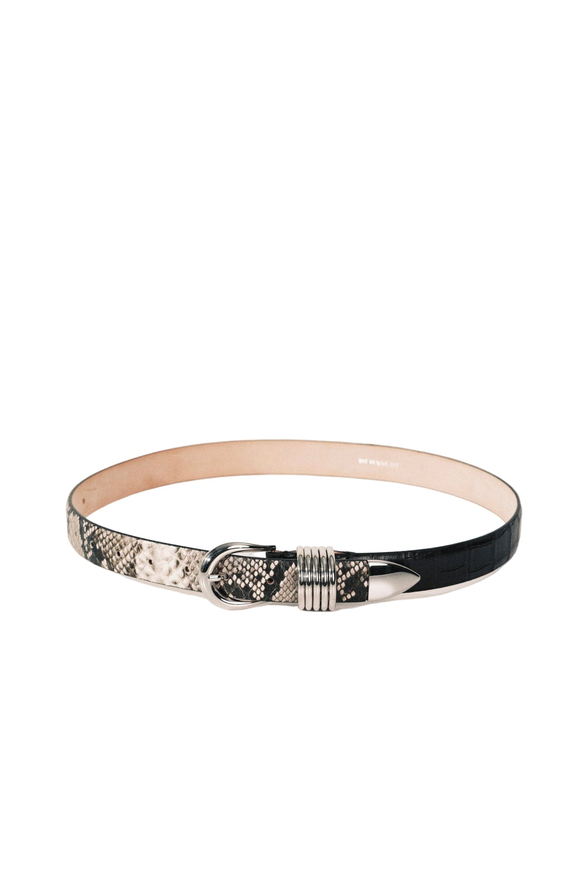 Hollyhock Two Tone Exotic Belt-Accessories-Uniquities