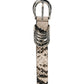 Hollyhock Two Tone Exotic Belt-Accessories-Uniquities