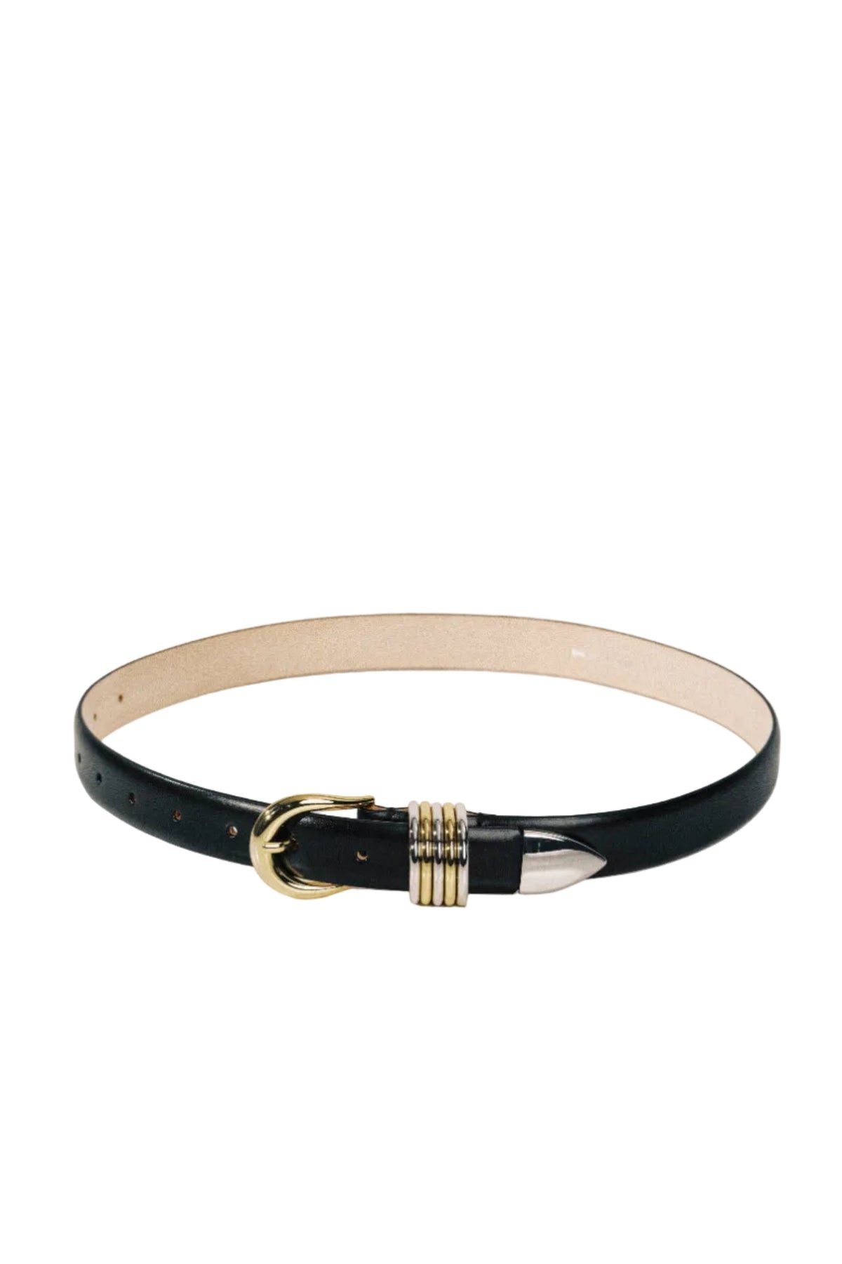 Hollyhock Mixed Metal Belt-Accessories-Uniquities