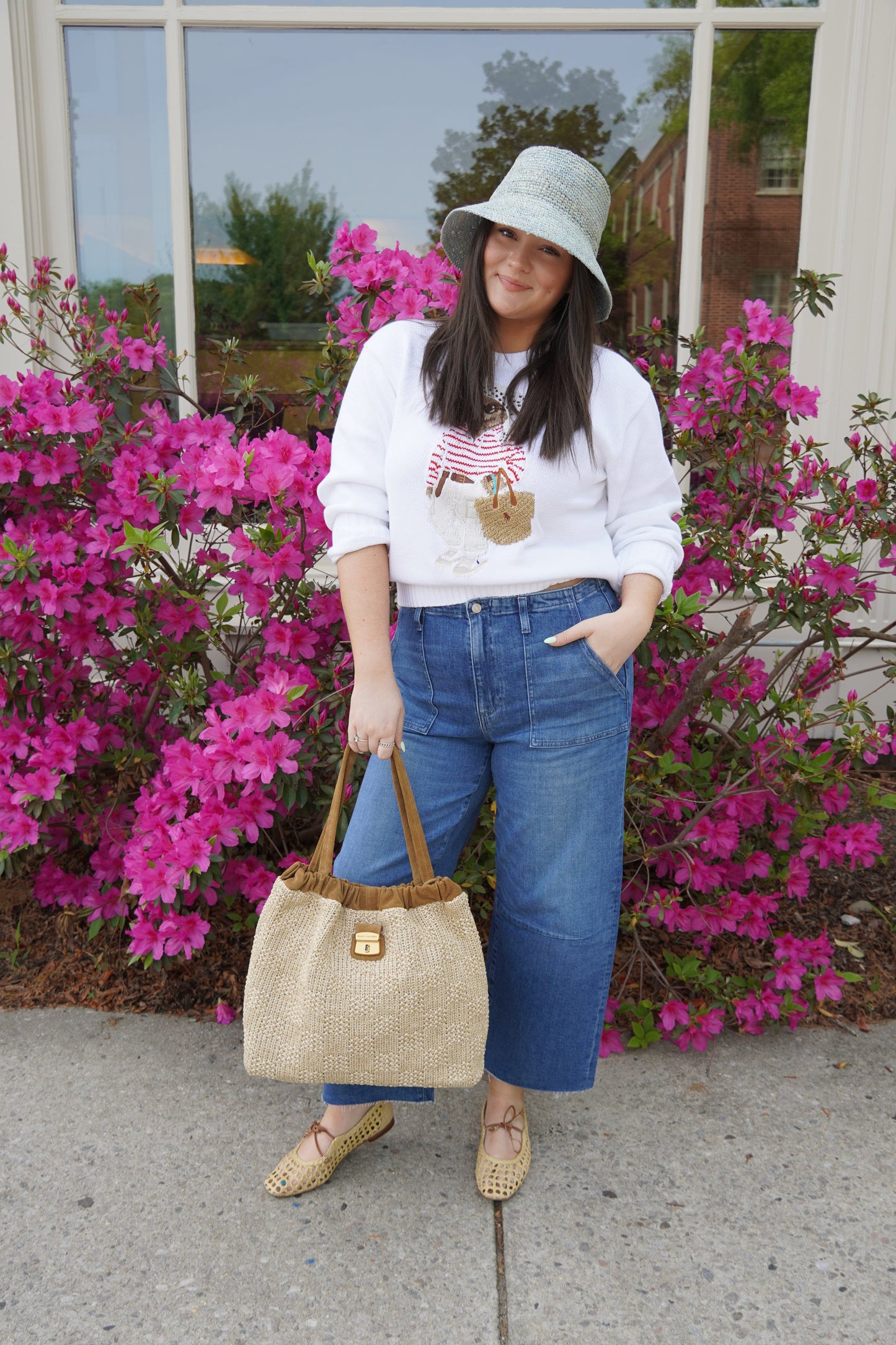 Tali Hat in Light Blue-Accessories-Uniquities