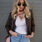 Shrunken Button Jacket-Jackets-Uniquities