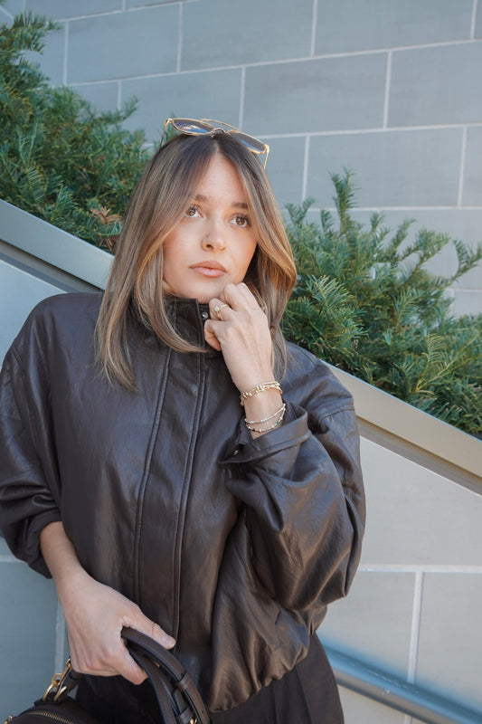 Lennon Bomber Jacket-Jackets-Uniquities