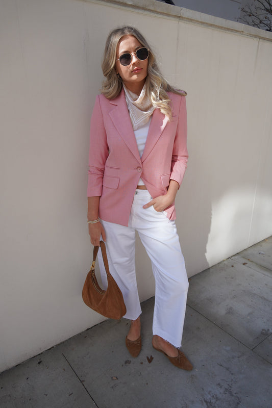 Hattie Barrel Leg Crop Jeans-Denim-Uniquities