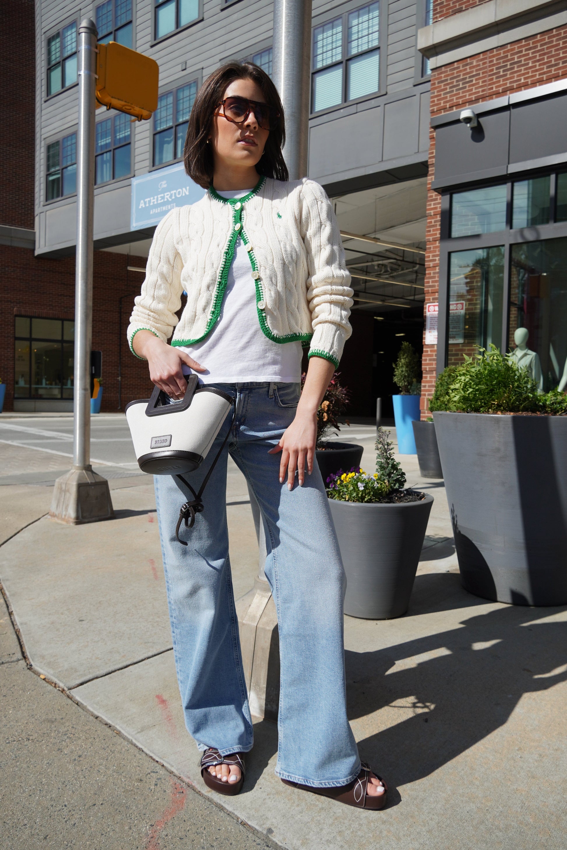 Nora Trouser Jeans in Bowery-Denim-Uniquities