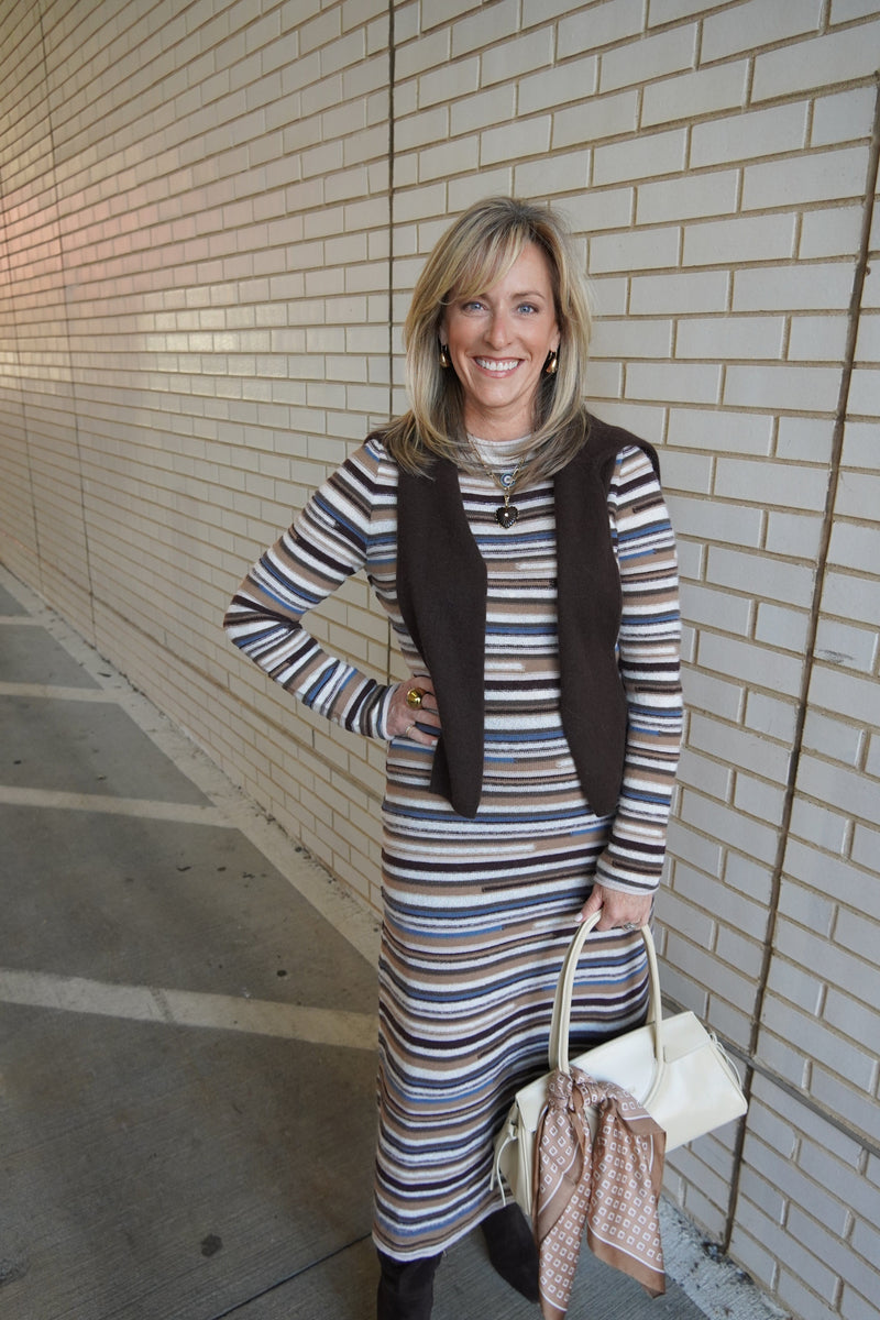 Sanders Knit Dress-Dresses-Uniquities