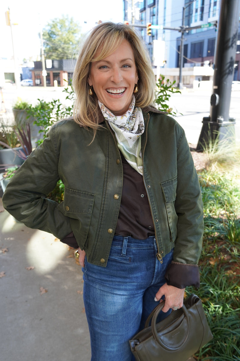 Catching A Break Crop Jacket-Jackets-Uniquities