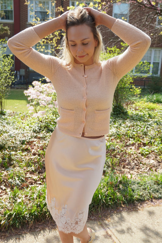 Thea Cashmere Cardigan-Sweaters-Uniquities