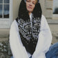 Bandana Flowers Scarf-Accessories-Uniquities