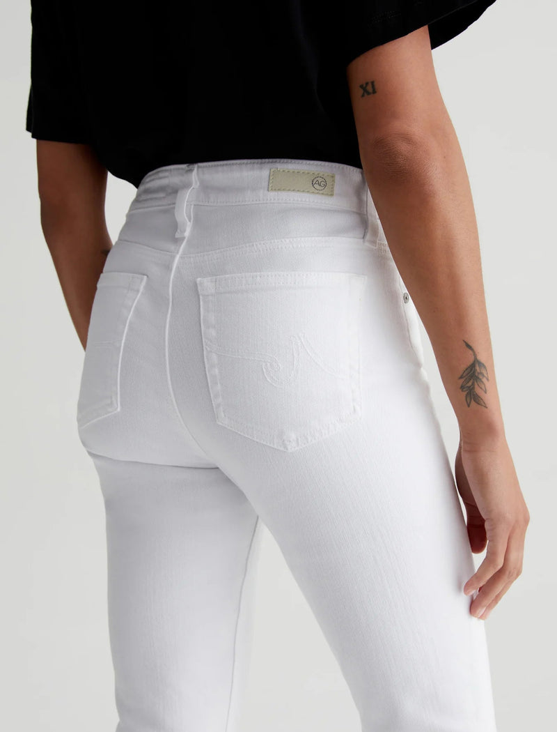 Mari Jeans in White-Denim-Uniquities