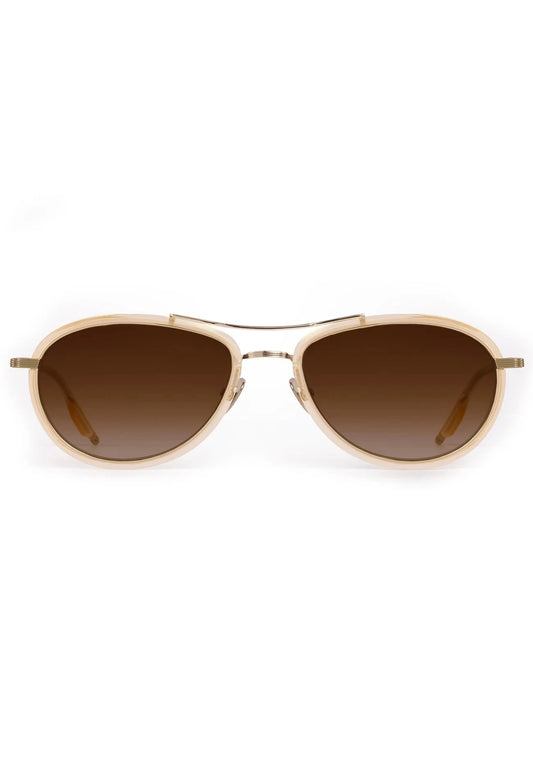 Dallas 12k Titanium + Champagne Sunglasses-Accessories-Uniquities