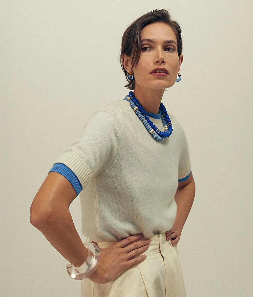 Laguna Necklace Sky Blue-Jewelry-Uniquities