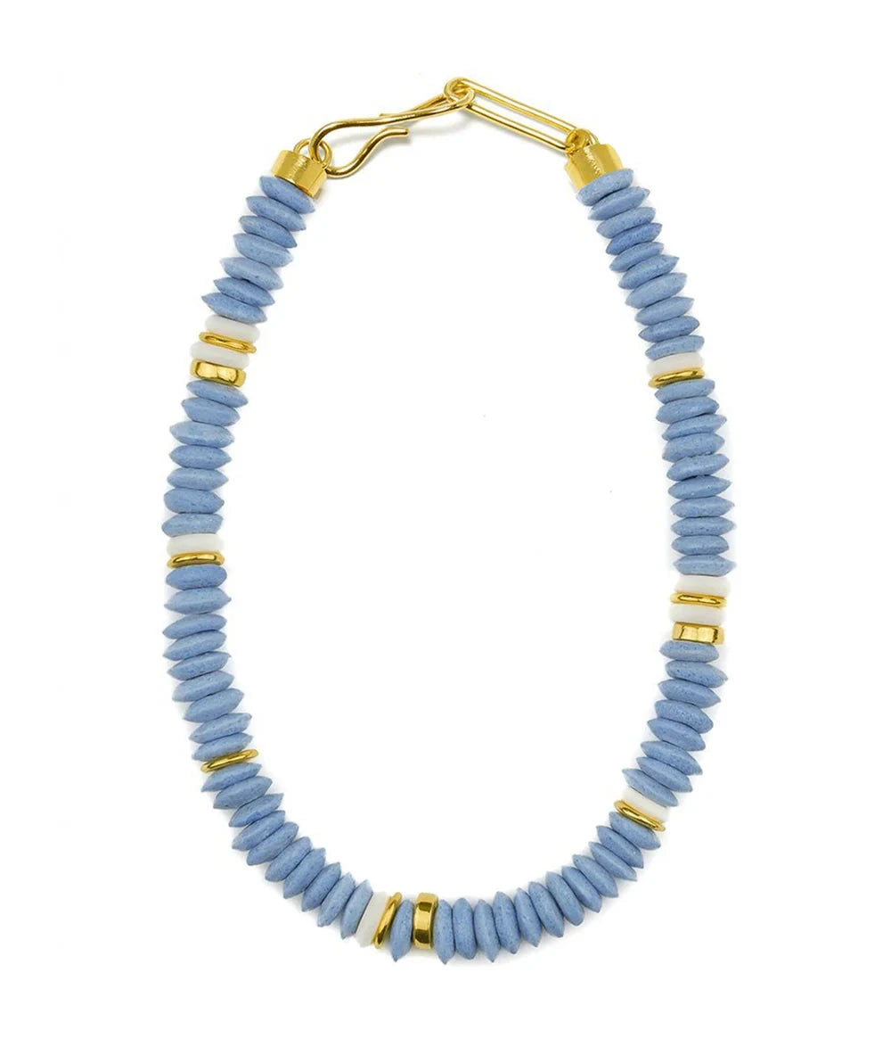 Laguna Necklace Sky Blue-Jewelry-Uniquities