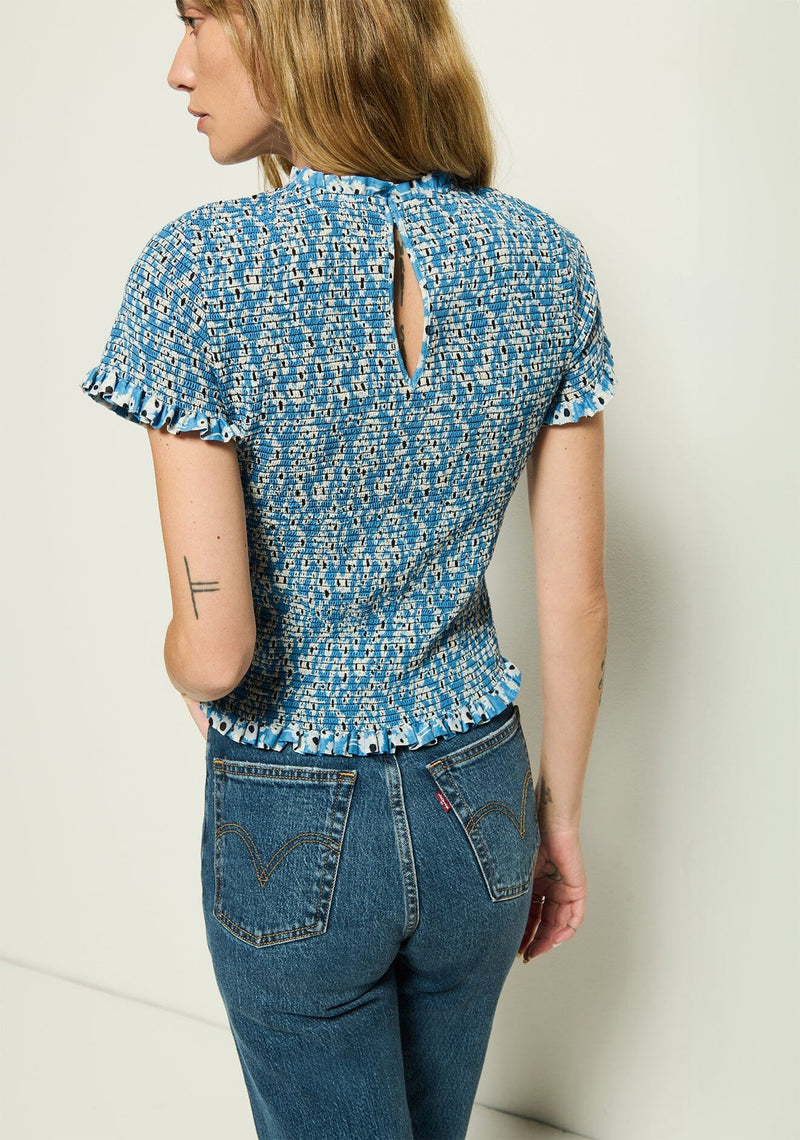 Evie Smocked Top-Tops/Blouses-Uniquities