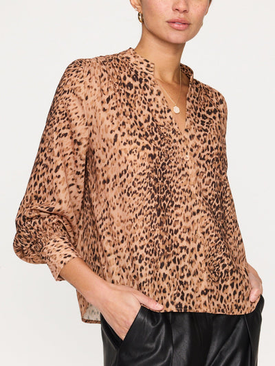 Ember Printed Blouse-Tops/Blouses-Uniquities