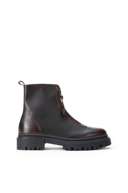 Miles Zip Ankle Boot-Shoes-Uniquities