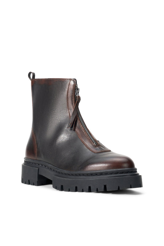 Miles Zip Ankle Boot-Shoes-Uniquities