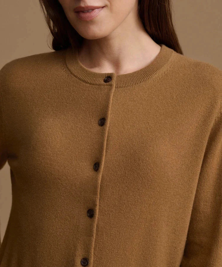 Flynn Cashmere Cardigan-Sweaters-Uniquities