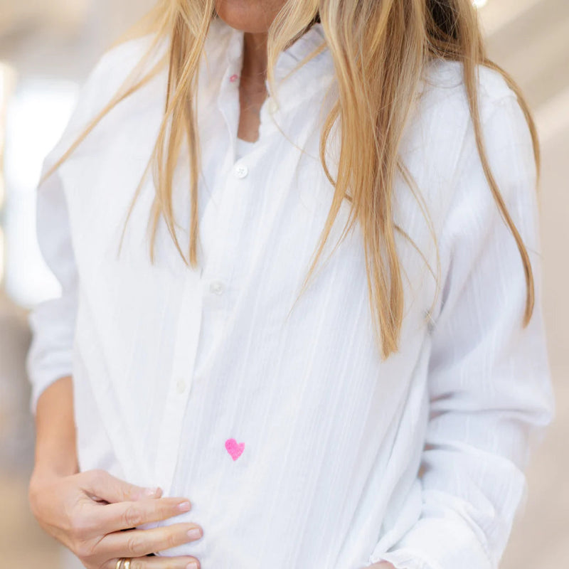 Mia Ruffle Cotton Shirt-Tops/Blouses-Uniquities