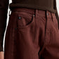 Hattie Crop In Chestnut-Denim-Uniquities