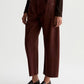 Hattie Crop In Chestnut-Denim-Uniquities