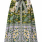 Countryside Land Midi Skirt-Bottoms-Uniquities