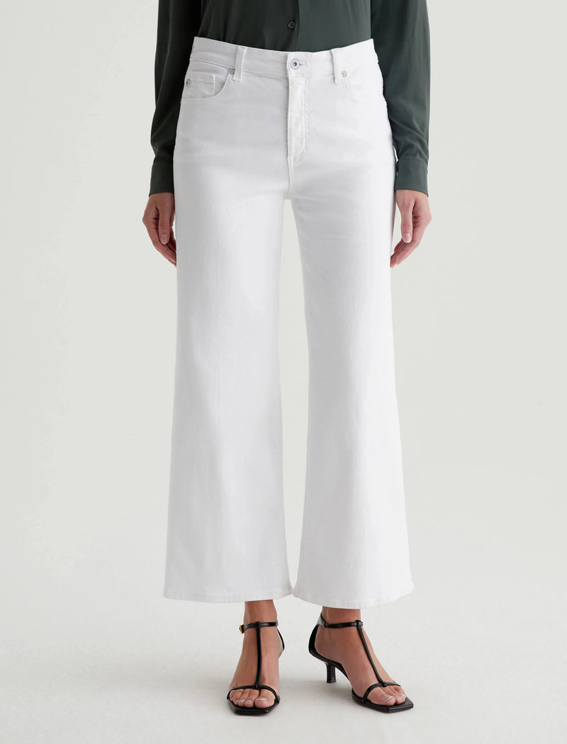 Saige Wide Leg Crop Jeans-Denim-Uniquities