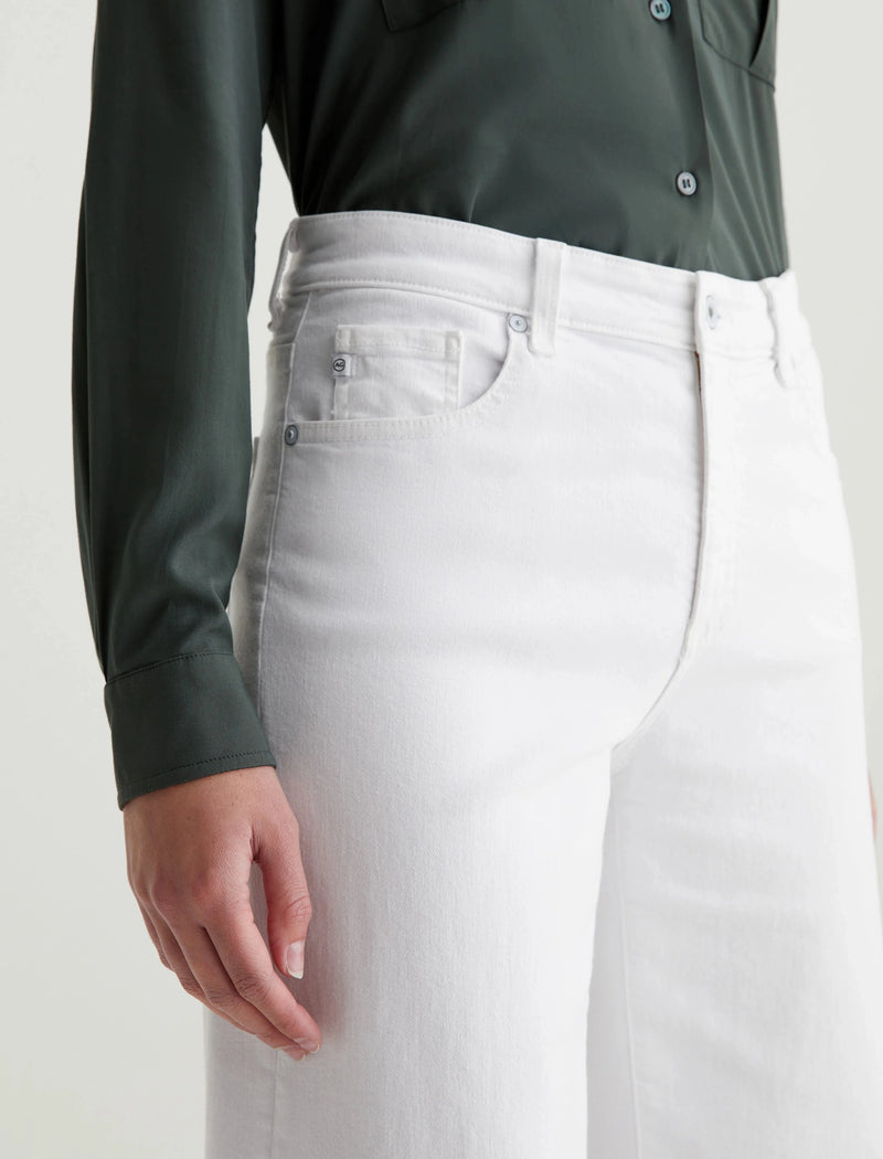Saige Wide Leg Crop Jeans-Denim-Uniquities