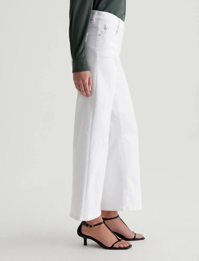Saige Wide Leg Crop Jeans-Denim-Uniquities
