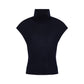 Funnel Neck Sleeveless Top
