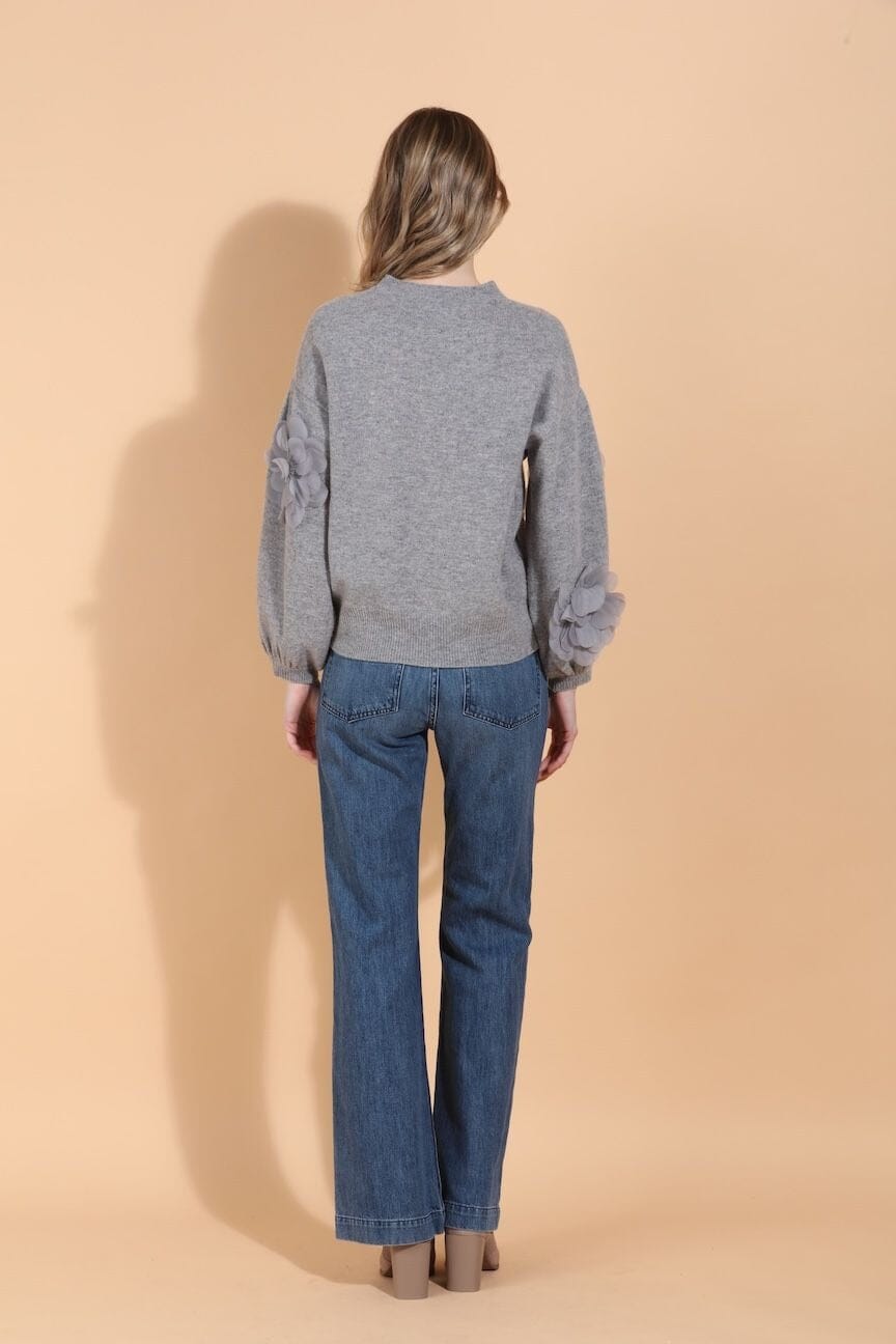 Merino Wool Round Neck Sweater-Sweaters-Uniquities