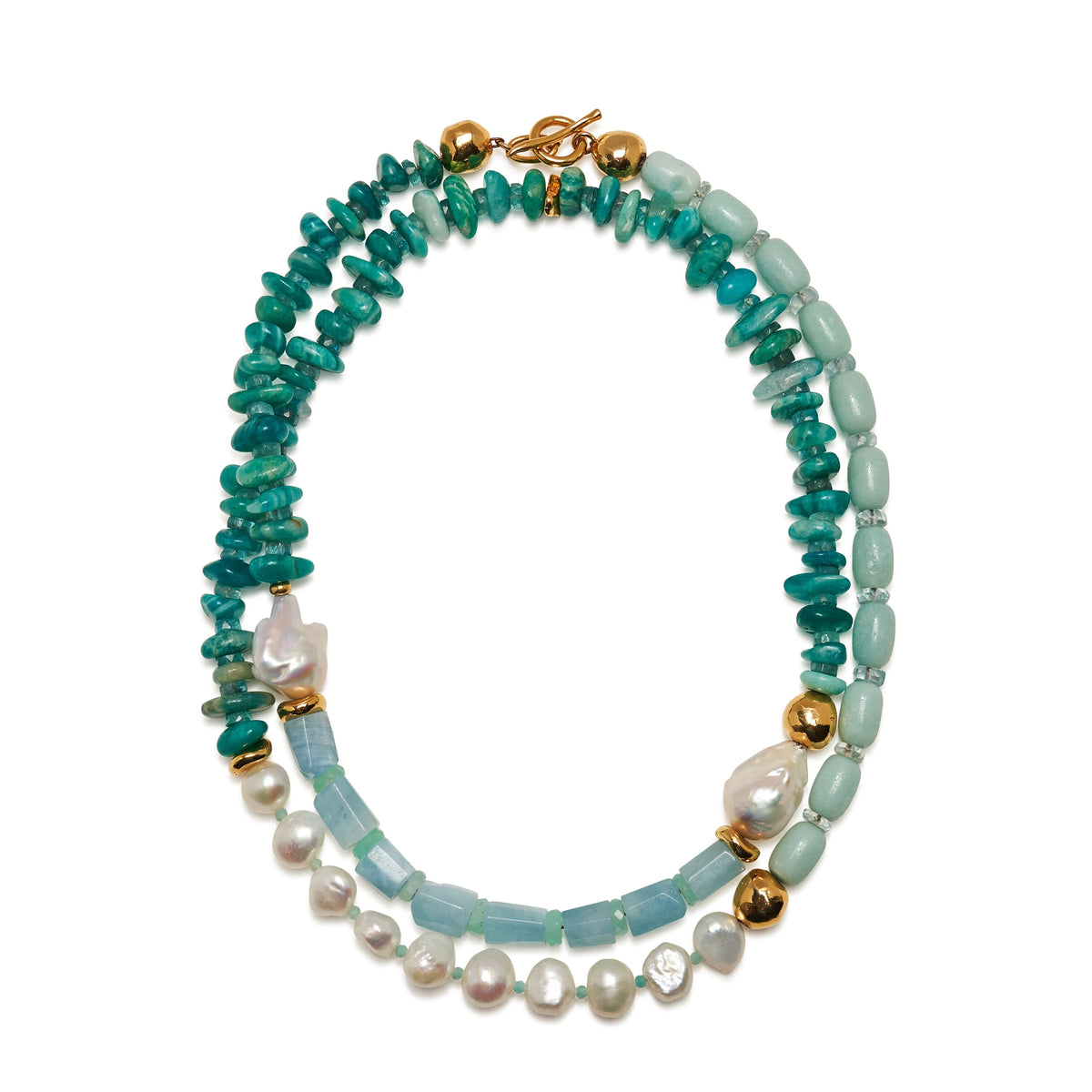 Cabana Necklace in Calder Garden-Jewelry-Uniquities