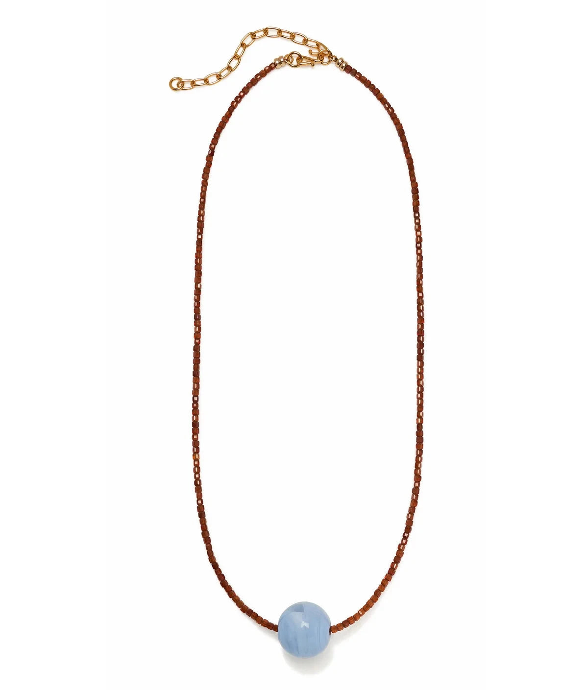 Callisto Necklace in Cerulean-Jewelry-Uniquities