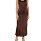 Acetate Slip Skirt-Bottoms-Uniquities